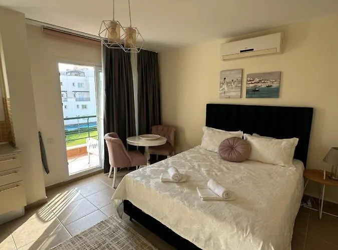 Laura With A View Of The Sea Near The In Northern Cyprus *